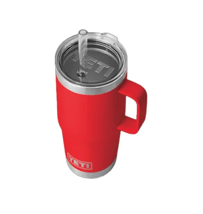 Yeti Rambler 25oz (739ml) Straw Mug (Rot)