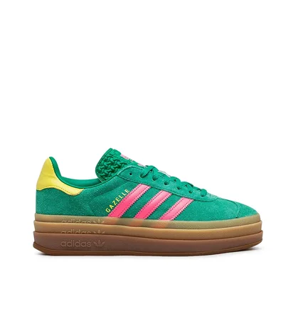 adidas WMNS Gazelle Bold (Grün / Pink)