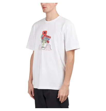 Sex Skateboards Flowers T-Shirt (Weiß)