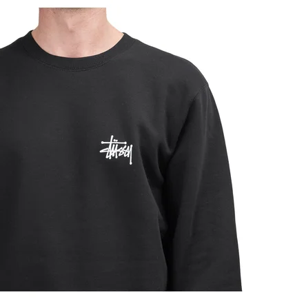 Stüssy Basic Crew (Schwarz)