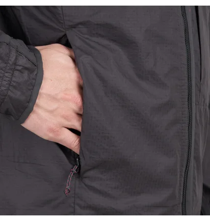 Klättermusen Ansur Wind Jacket (Schwarz)