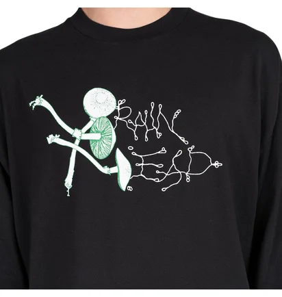 Brain Dead Post-Human Laboratories Long Sleeve (Schwarz)