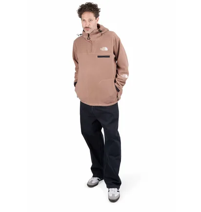 The North Face NSE Fleece Anorak Jacke (Braun)