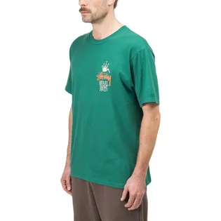 Stüssy Global Roots T-Shirt (Dunkelgrün)