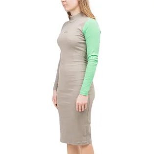Stüssy WMNS Pike Color Block Dress (Taupe / Grün)