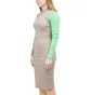 Stüssy WMNS Pike Color Block Dress (Taupe / Grün)