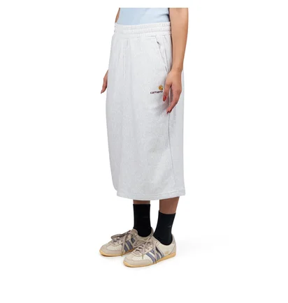 Carhartt WIP W' American Script Sweat Skirt (Grau)