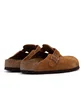 Birkenstock Boston Soft Footbed Suede Leather (Braun)