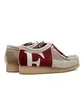 Clarks x Franck Pellegrino Wallabee Combi (Rot)