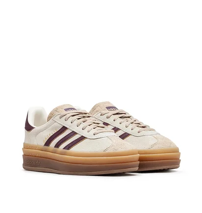 adidas WMNS Gazelle Bold (Beige / Bordeaux)