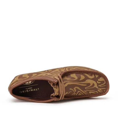 Clarks Originals x Wu Wear Wallabee Lo (Braun)