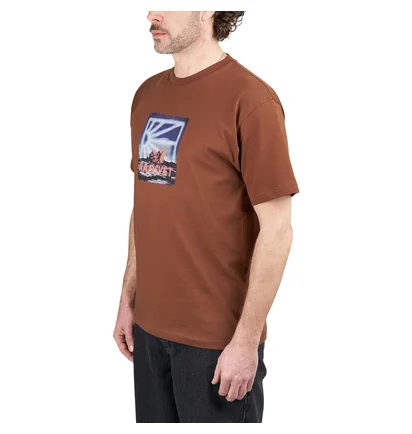 Rassvet Men on Fire T-Shirt (Braun)
