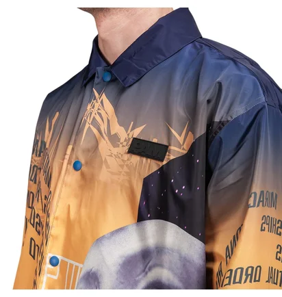 P.A.M. Lines In Time Long Coach Jacket (Multi)