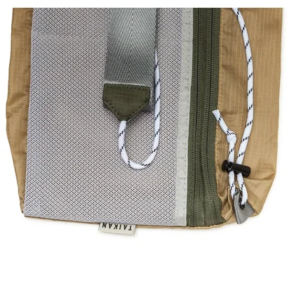 Taikan Sacoche Large Bag (Beige / Olive / Weiß)