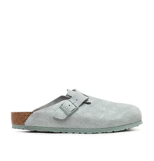 Birkenstock Boston Suede Leather Regular (Türkis)