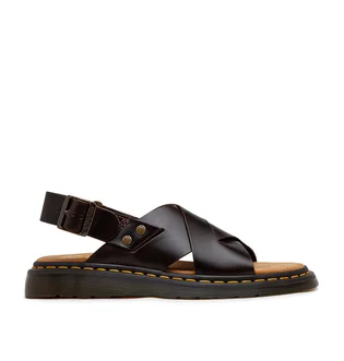 Dr. Martens Zane Brando Leather Slingback Sandals (Braun)
