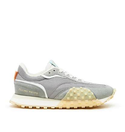 Filling Pieces Crease Runner (Grau / Weiß)