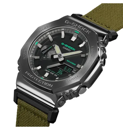 Casio G-Shock GM-2100CB-3AER (Oliv / Grau)