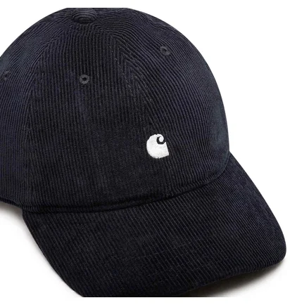 Carhartt WIP Harlem Cap (Schwarz / Weiss)