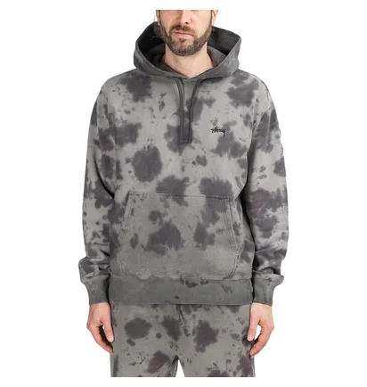 Stüssy Crystal Wash Hoodie (Schwarz)