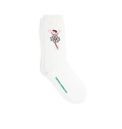 Carne Bollente Daisies of Desire Socks (Weiß)