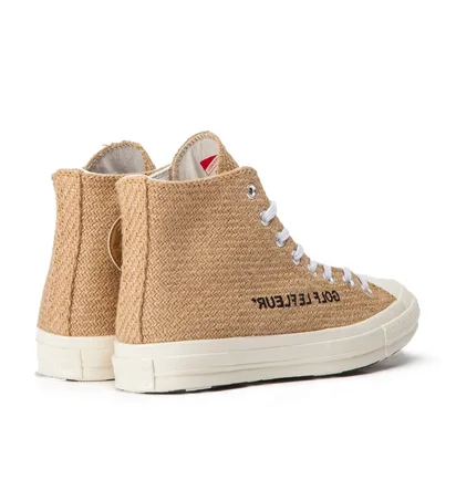 Converse x Golf Le Fleur Chuck Taylor 70 Hi (Curry / Beige / Schwarz)
