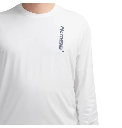 Polythene* Optics Jersey Longsleeve (Weiß / Blau)