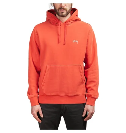 Stüssy Stock Logo Hood (Rot)