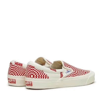 Vans Vault UA OG Classic Slip-On LX (Weiß / Rot)