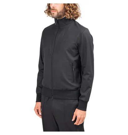 adidas Y-3 Refined Wool Strech Track Jacket (Schwarz)