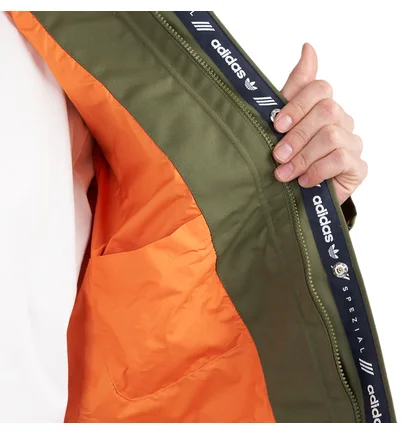 adidas Wardour 2 Feniscowles Jacket (Oliv / Orange)