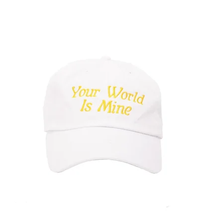 NASASEASONS Cap 'Your World Is Mine' (Weiß / Gelb)