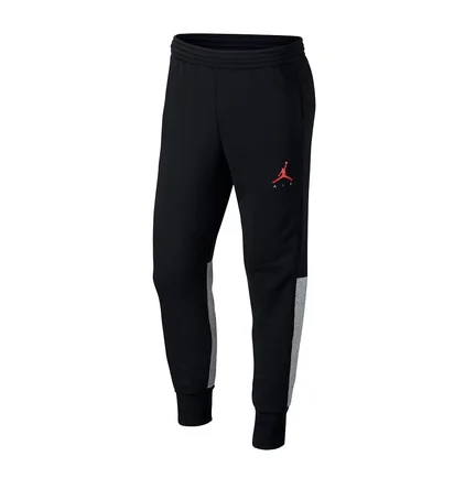 Nike Air Jordan Flight Fleece Cement Pants (Schwarz / Grau)