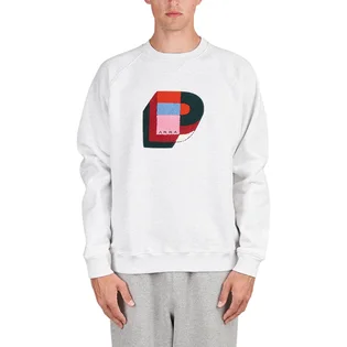 Parra Building Block Logo Crew Neck Sweatshirt (Grau)