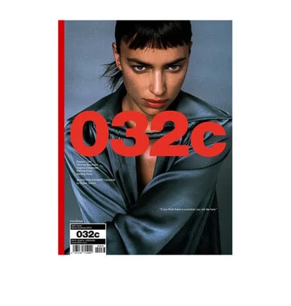 032c Mag: Issue #36 - Summer 2019 ''Working Out Loud'' Cover Irina Shayk