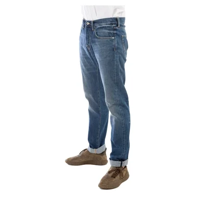 Edwin ED-55 Red Listed Selvage Denim Blue Satomi Wash (Blue)