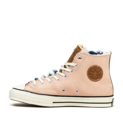 Converse Chuck 70 Hi 'Shearling' (Navy / Rosa / Braun)