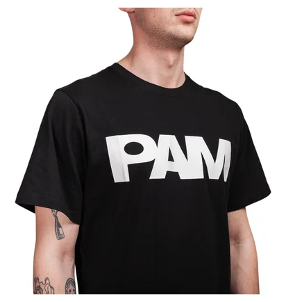 P.A.M. Logo Tee (Schwarz)
