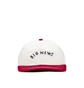 by Parra Big News 6 Panel Hat (Weiss / Rot)