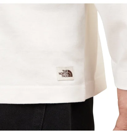The North Face Heritage LS Graphic Tee (Weiss)