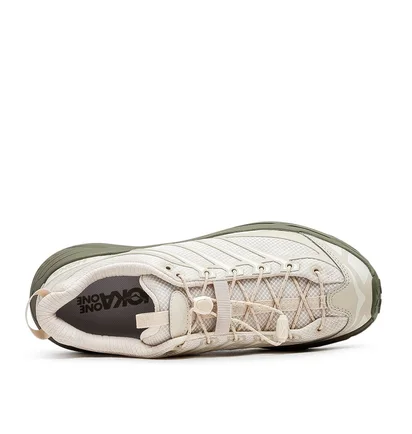 HOKA Mafate Three2 (Beige / Grün)