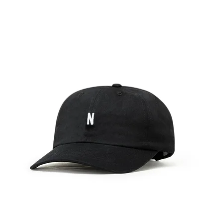 Norse Projects Twill Sports Cap (Schwarz)
