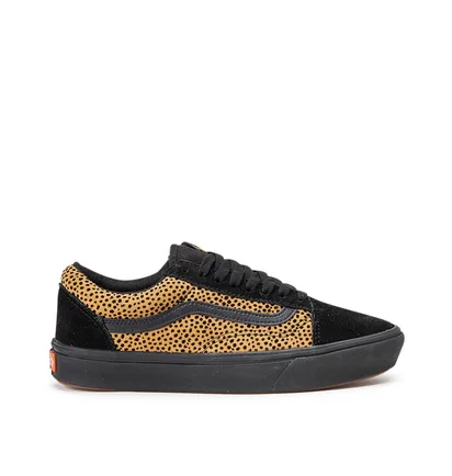 Vans UA Comfycush Old Skool 'Tiny Cheetah' (Schwarz / Braun)