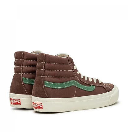 Vans Vault UA OG Sk8-Hi LX (Braun / Grün)