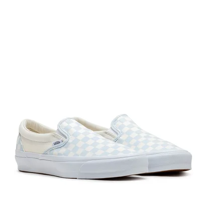 Vans LX Classic Slip-On 98 (Beige / Hellblau)