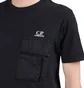 C.P. Company 20/1 Jersey Pocket T-Shirt (Schwarz)