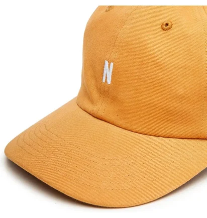 Norse Projects Twill Sports Cap (Orange)