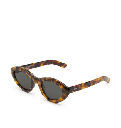 Retrosuperfuture Cocca Spotted Havana Sunglasses (Braun)