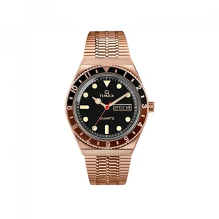 Timex Archive Q Diver Reissue 38mm (Rosegold / Schwarz)