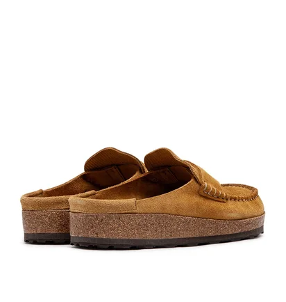 Birkenstock Naples Suede Leather (Braun)